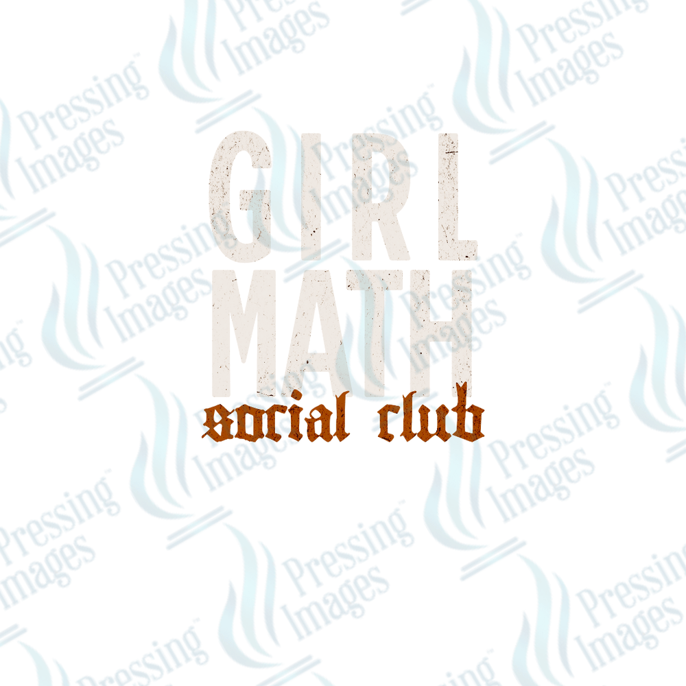 UVD 2721 Girl Math - Pressing Images