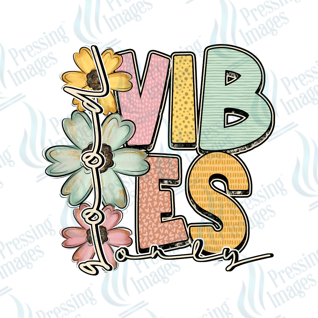 UVD 2727 Good Vibes Only - Pressing Images