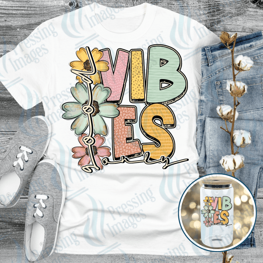 UVD 2727 Good Vibes Only - Pressing Images