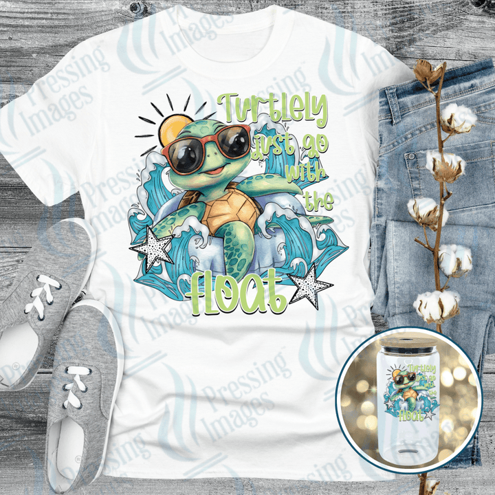 UVD 2728 Turtley Go With The Float - Pressing Images