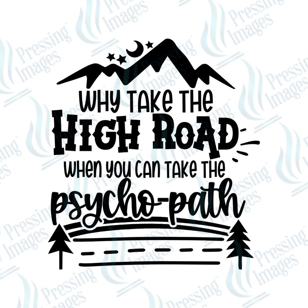 UVD 2738 High Road - Pressing Images