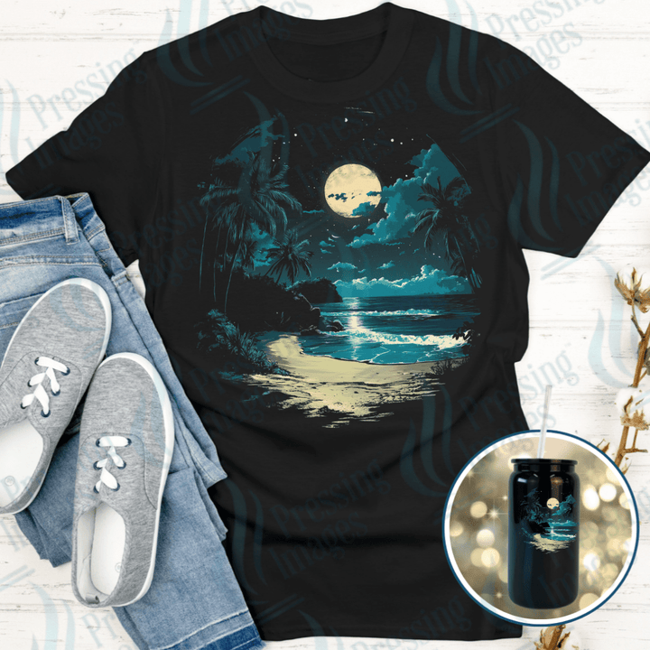 UVD 2740 Moonlit Beach ( Best on dark) - Pressing Images