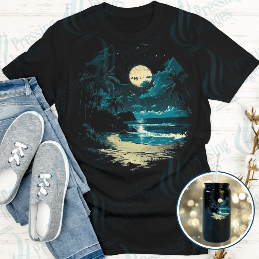 UVD 2740 Moonlit Beach ( Best on dark) - Pressing Images