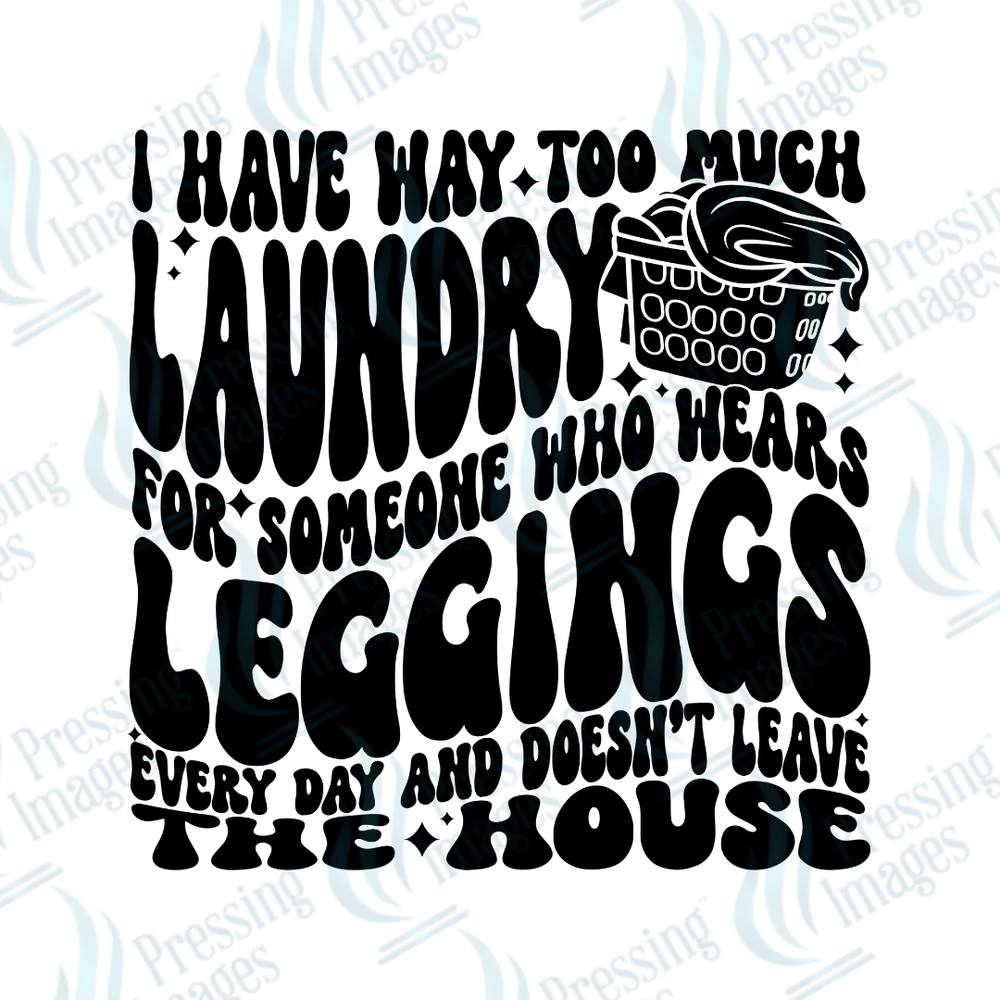 UVD 2749 I Have Way Too Much Laundry - Pressing Images