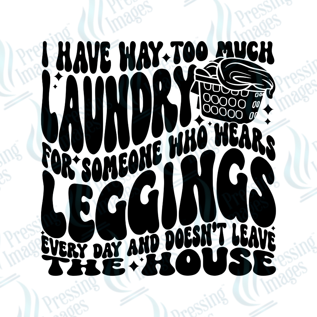 UVD 2749 I Have Way Too Much Laundry - Pressing Images