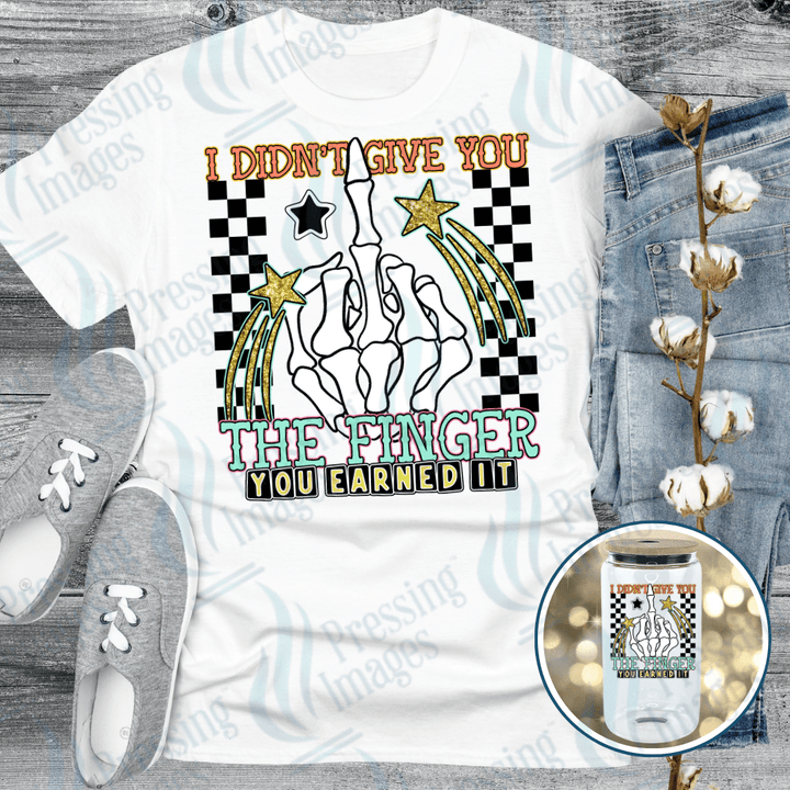 UVD 2752 I Didn't Give You The Finger - Pressing Images