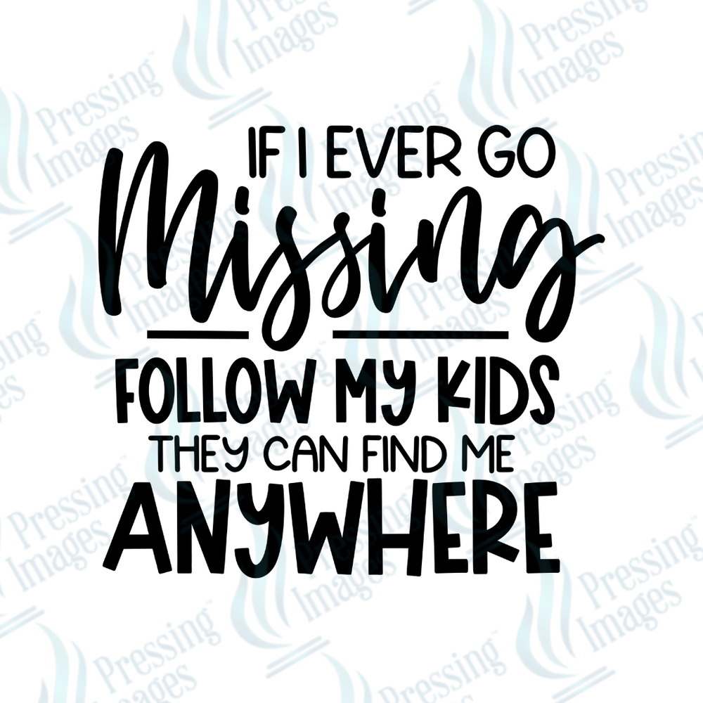 UVD 2760 If I Ever Go Missing - Pressing Images