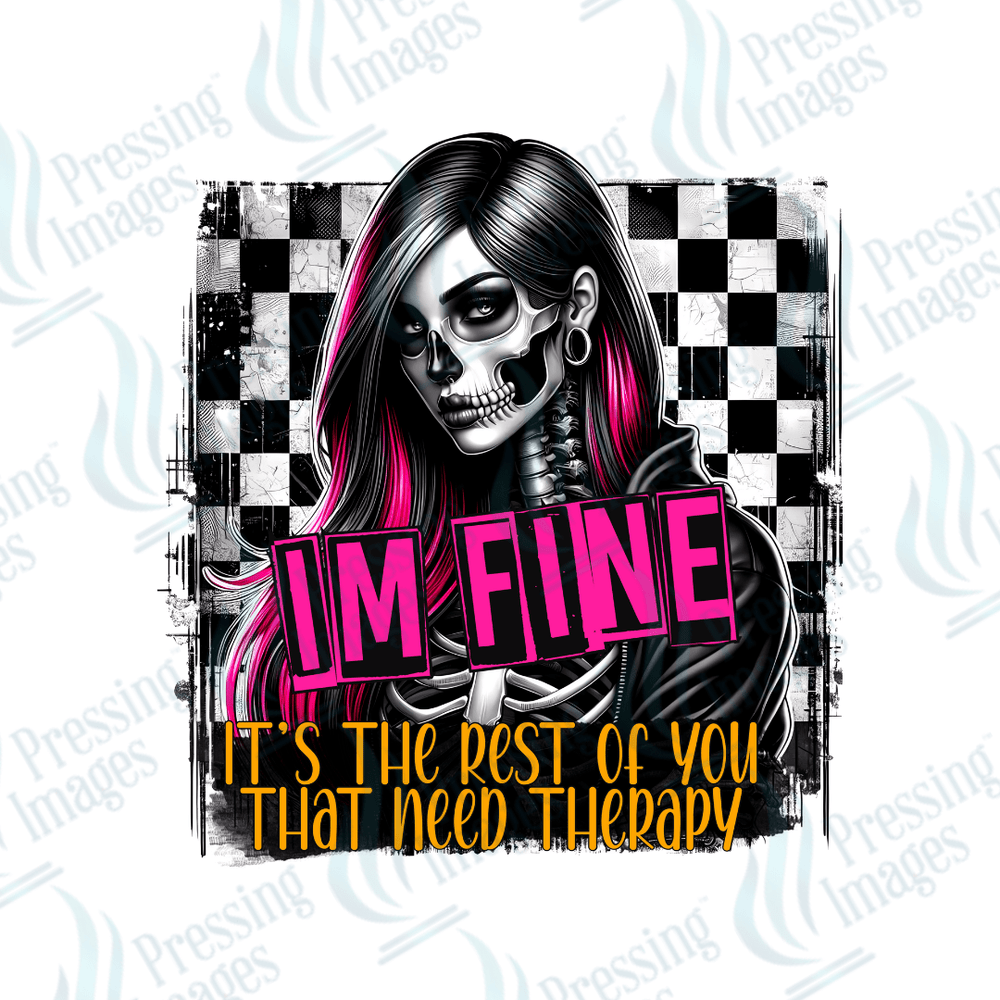 UVD 2764 I'm Fine - Pressing Images