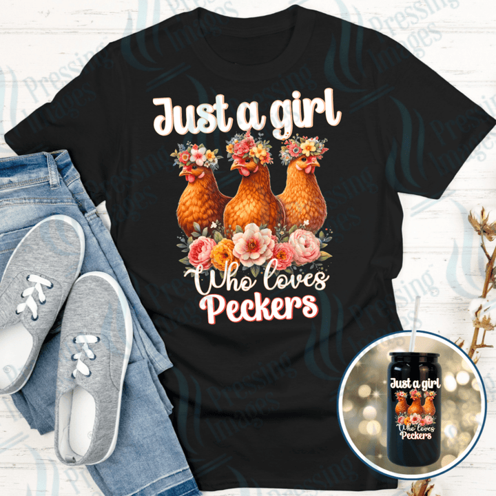 UVD 2768 Just A Girl Who Loves Peckers - Pressing Images