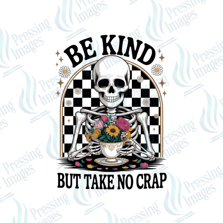 UVD 2776 Be Kind But Take No Crap - Pressing Images