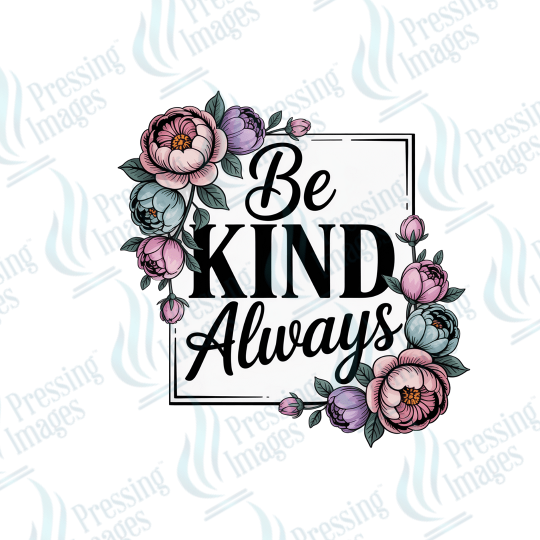UVD 2782 Be Kind Always - Pressing Images