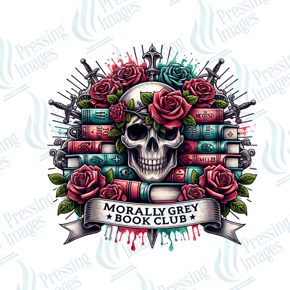 UVD 6274 Morally Grey Book Club - Pressing Images