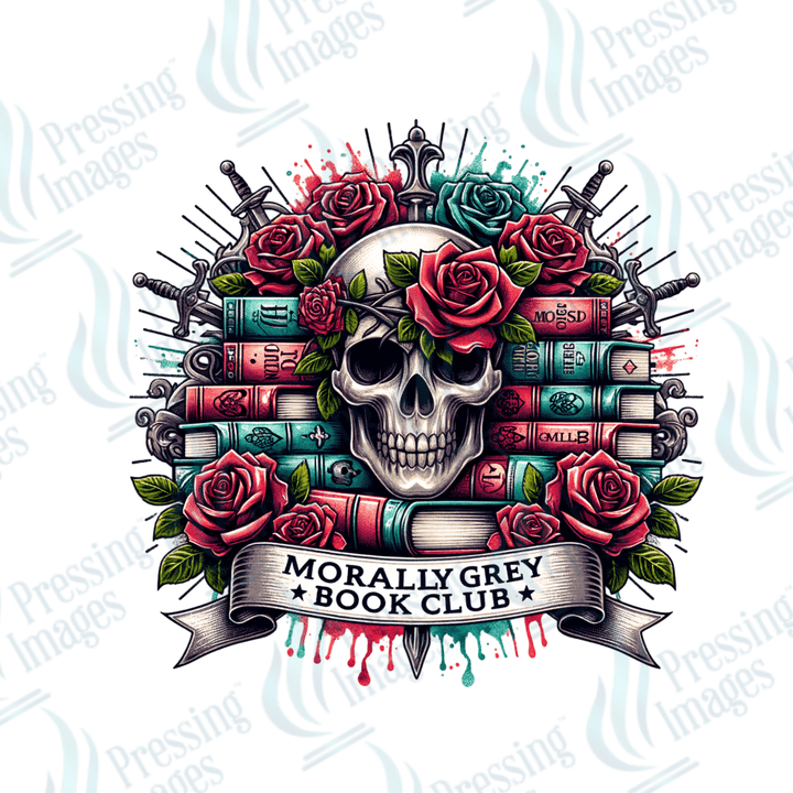 UVD 6274 Morally Grey Book Club - Pressing Images