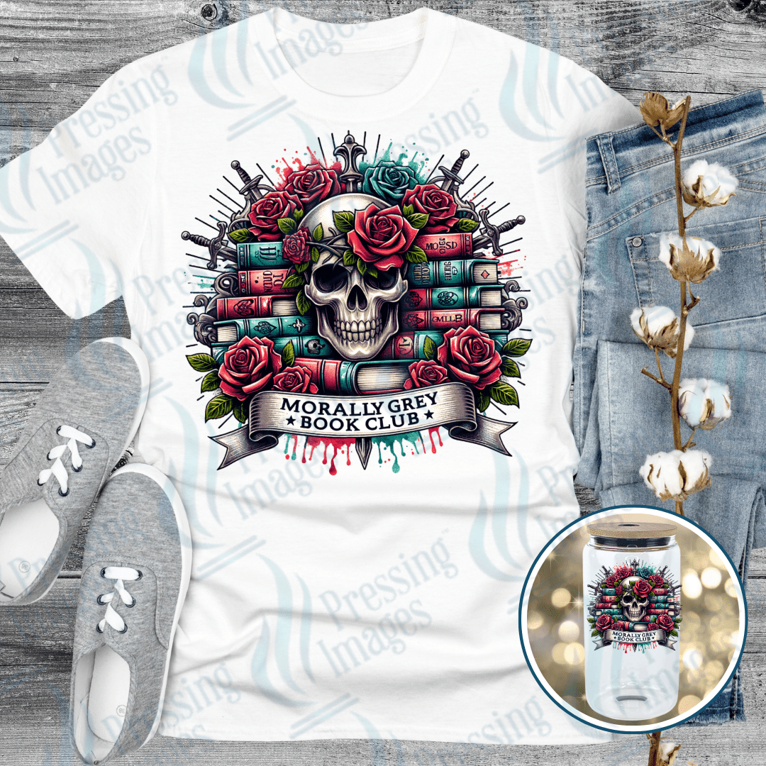 UVD 6274 Morally Grey Book Club - Pressing Images