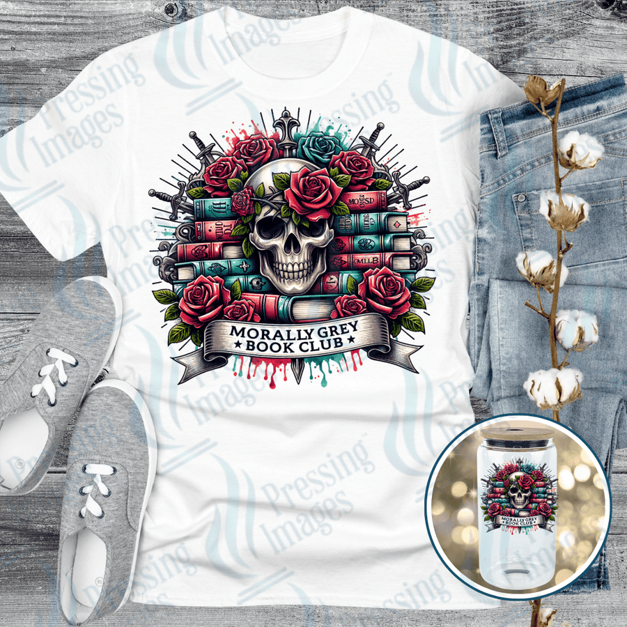 UVD 6274 Morally Grey Book Club - Pressing Images