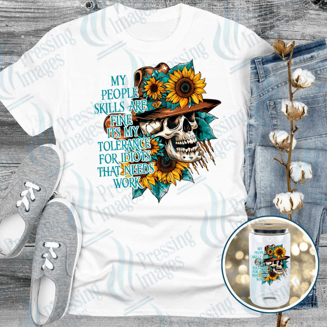 UVD 6280 My People Skills Are Fine - Pressing Images