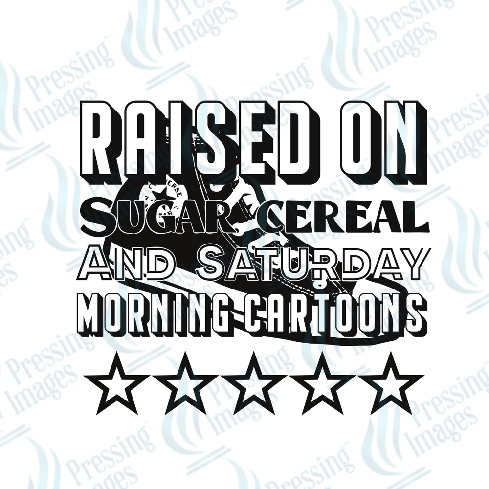 UVD 6319 Raised On Sugar Cereal - Pressing Images