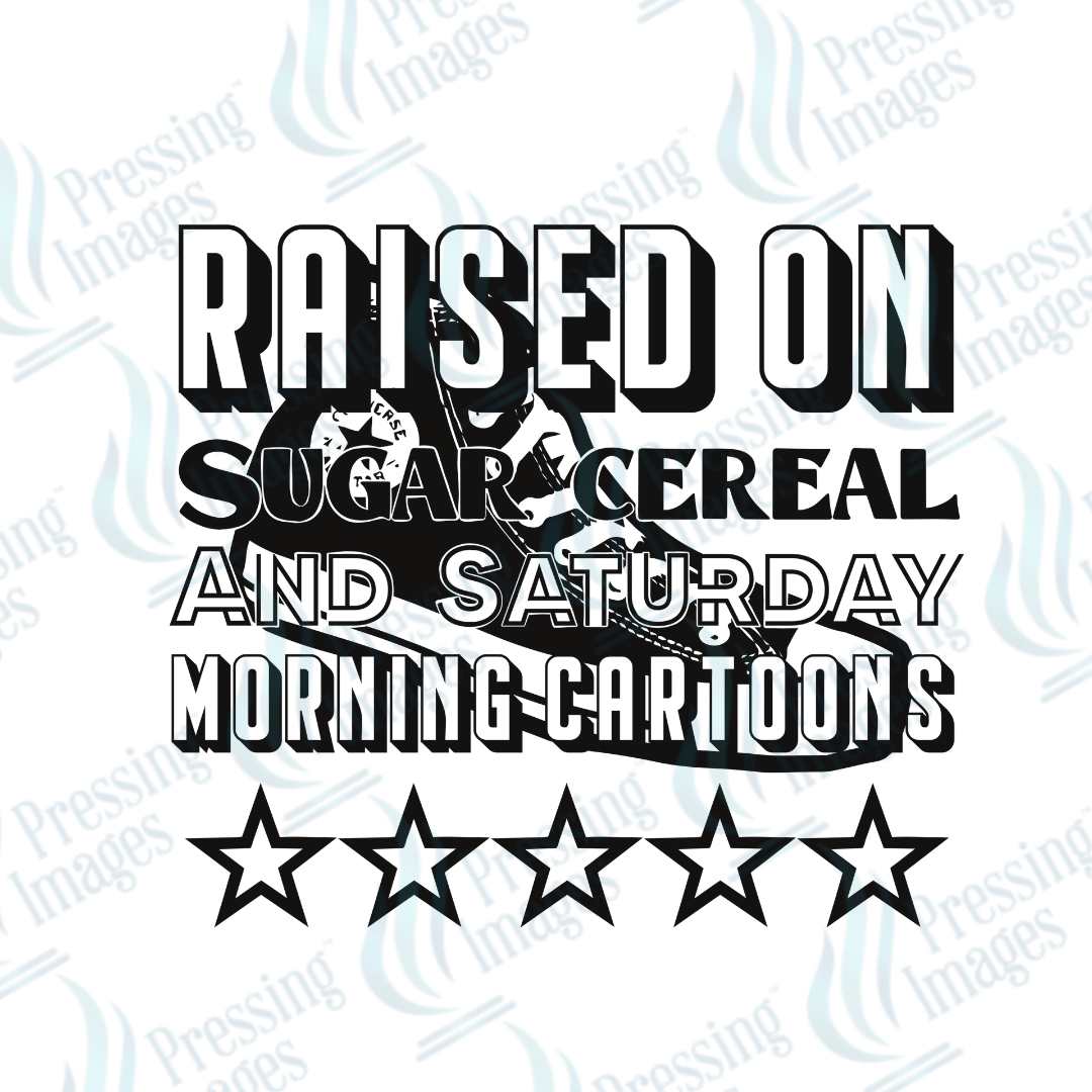 UVD 6319 Raised On Sugar Cereal - Pressing Images