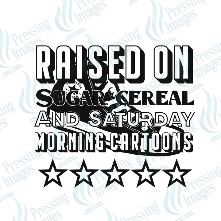 UVD 6319 Raised On Sugar Cereal - Pressing Images