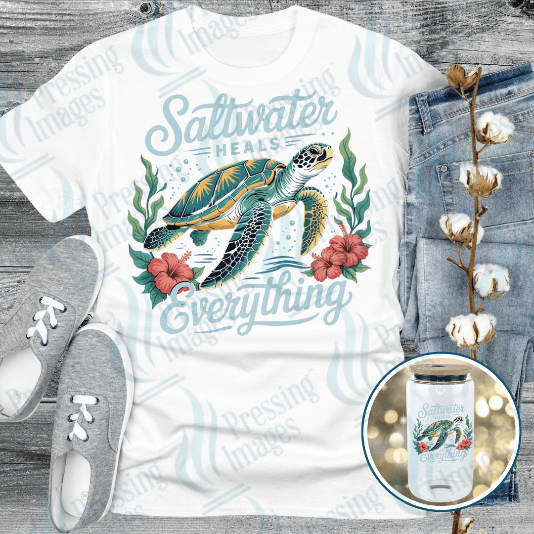 UVD 6425 Saltwater Heals Everything - Pressing Images