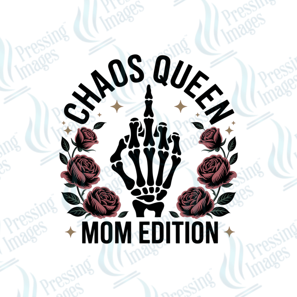 UVD 6433 Chaos Queen - Pressing Images