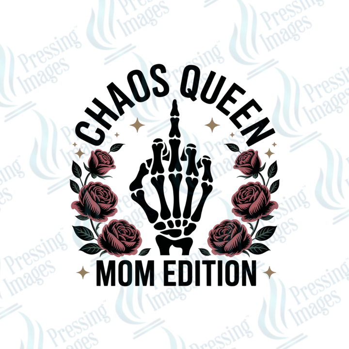 UVD 6433 Chaos Queen - Pressing Images