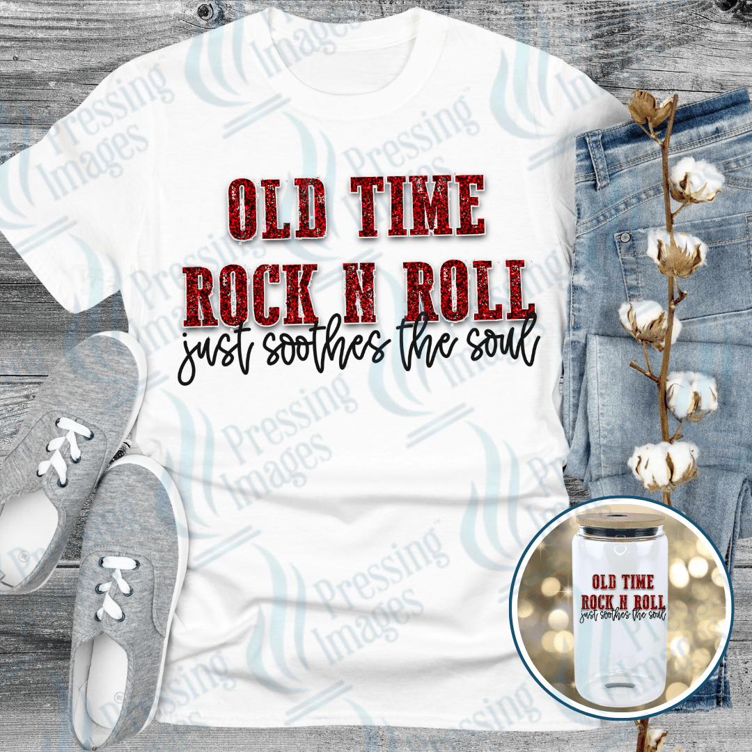 UVD 6437 Old Time Rock n Roll - Pressing Images