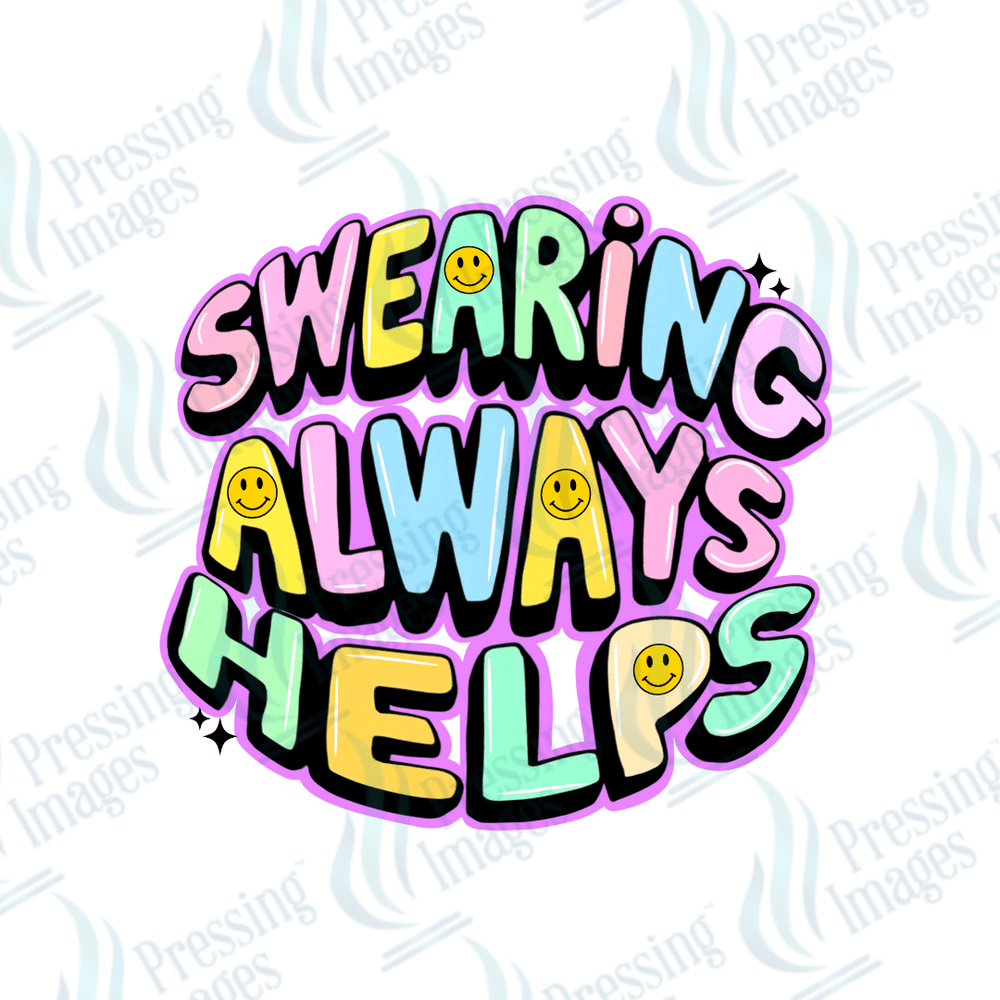 UVD 6443 Swearing Always Helps - Pressing Images