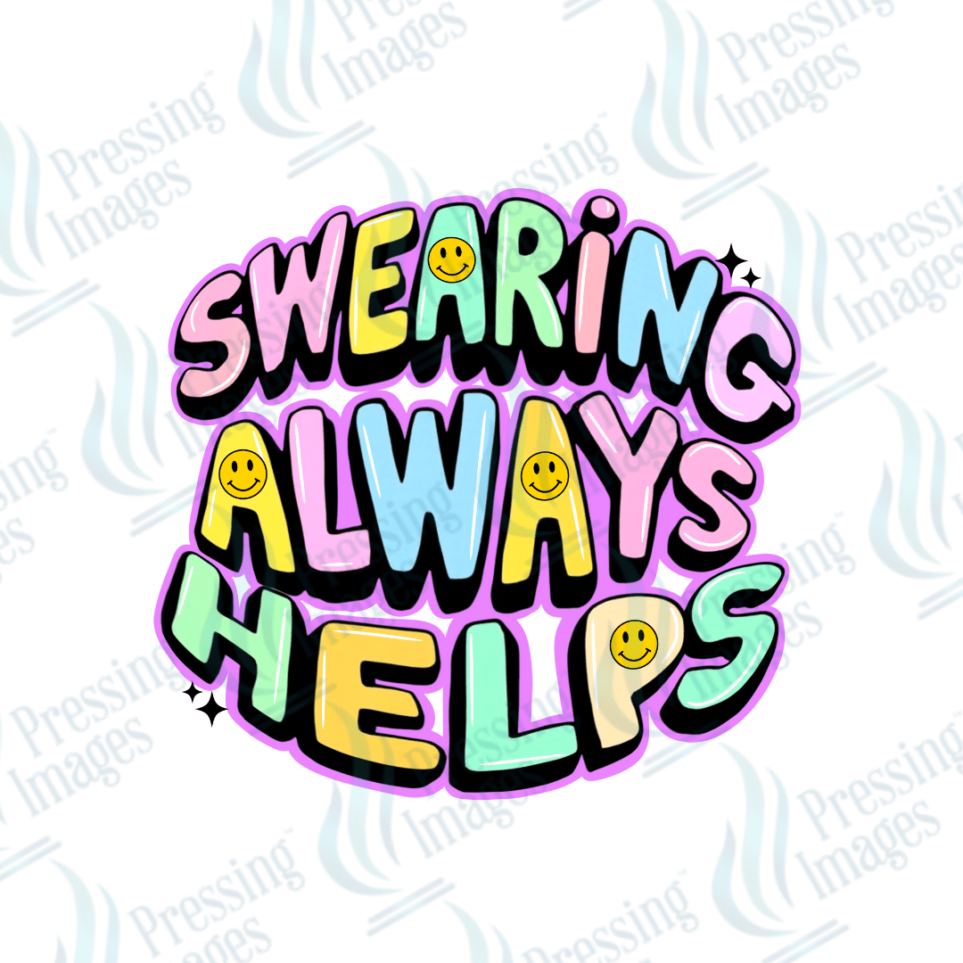 UVD 6443 Swearing Always Helps - Pressing Images