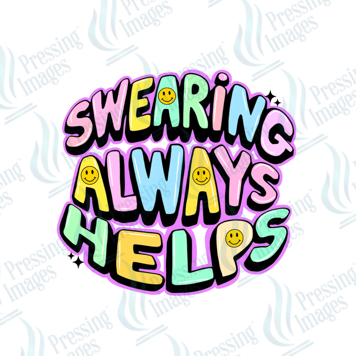 UVD 6443 Swearing Always Helps - Pressing Images