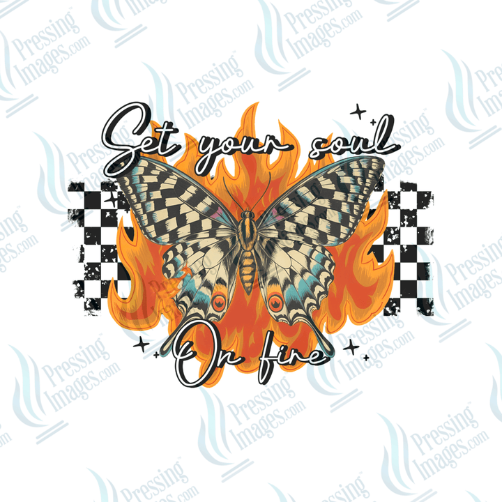 UVD 6452 Set Your Soul On Fire - Pressing Images