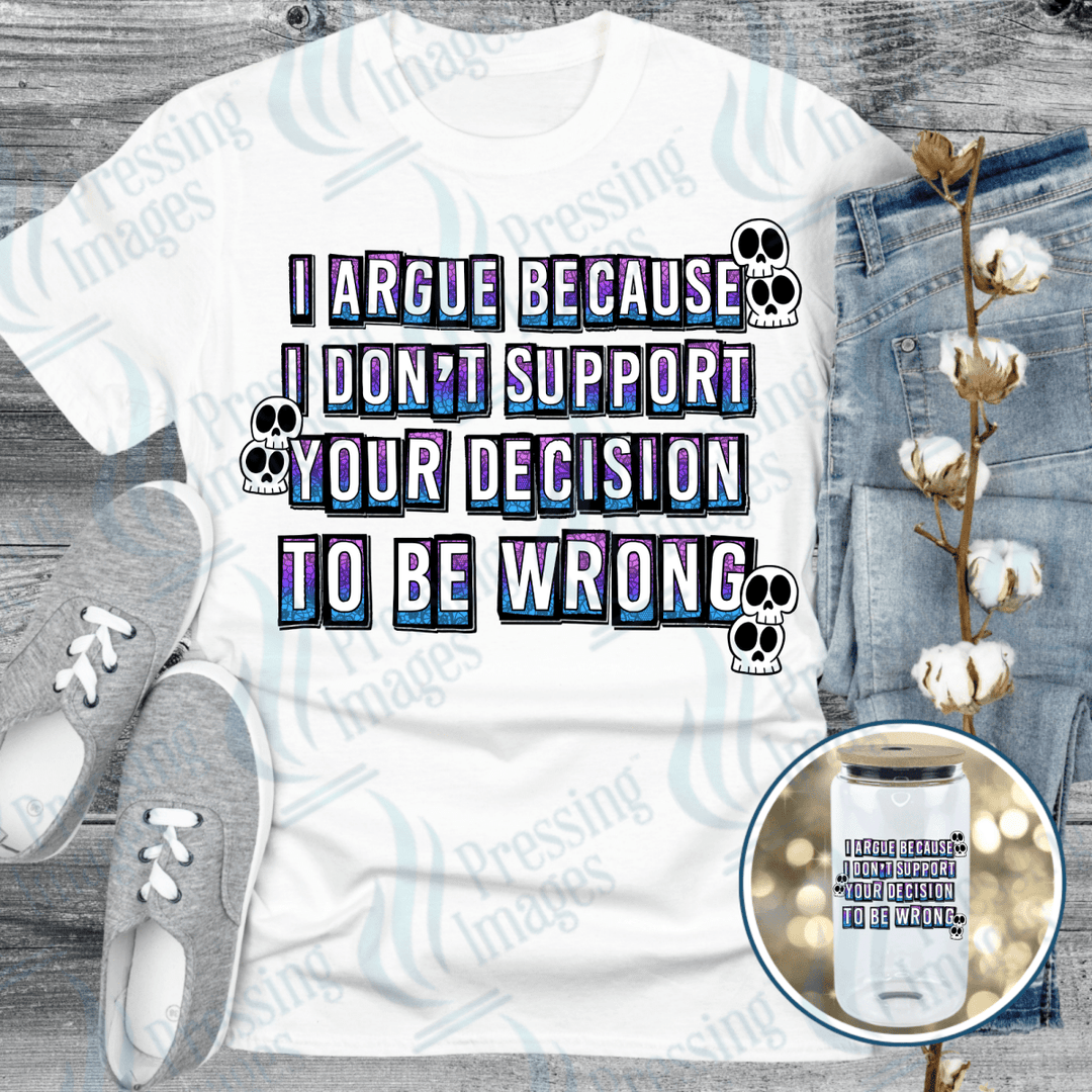 UVD 6458 I Argue - Pressing Images