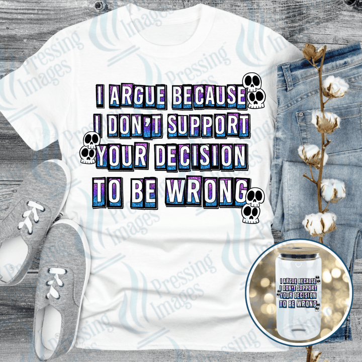 UVD 6458 I Argue - Pressing Images