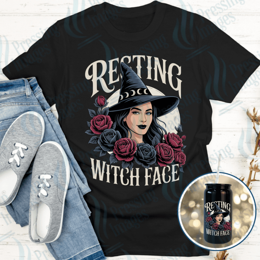 UVD 6465 Resting Witch Face - Pressing Images