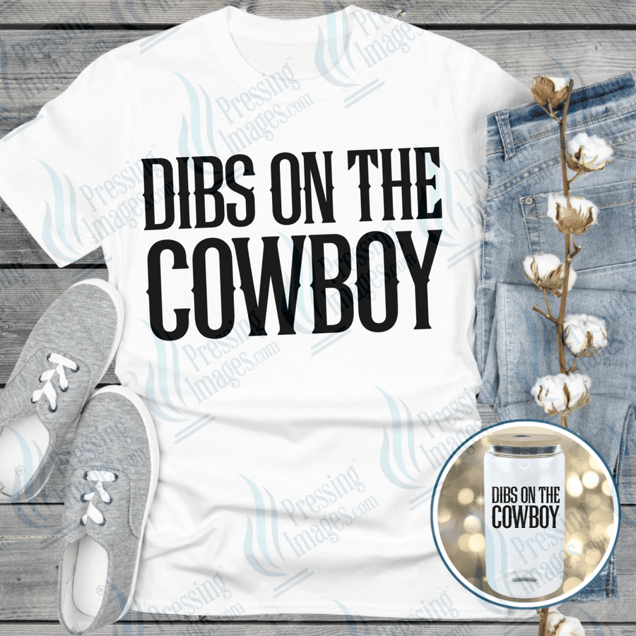 UVD 6471 Dibs On The Cowboy - Pressing Images