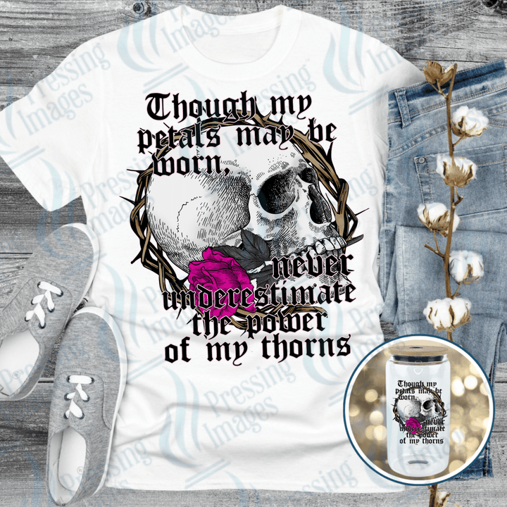 UVD 6475 Though My Petals - Pressing Images