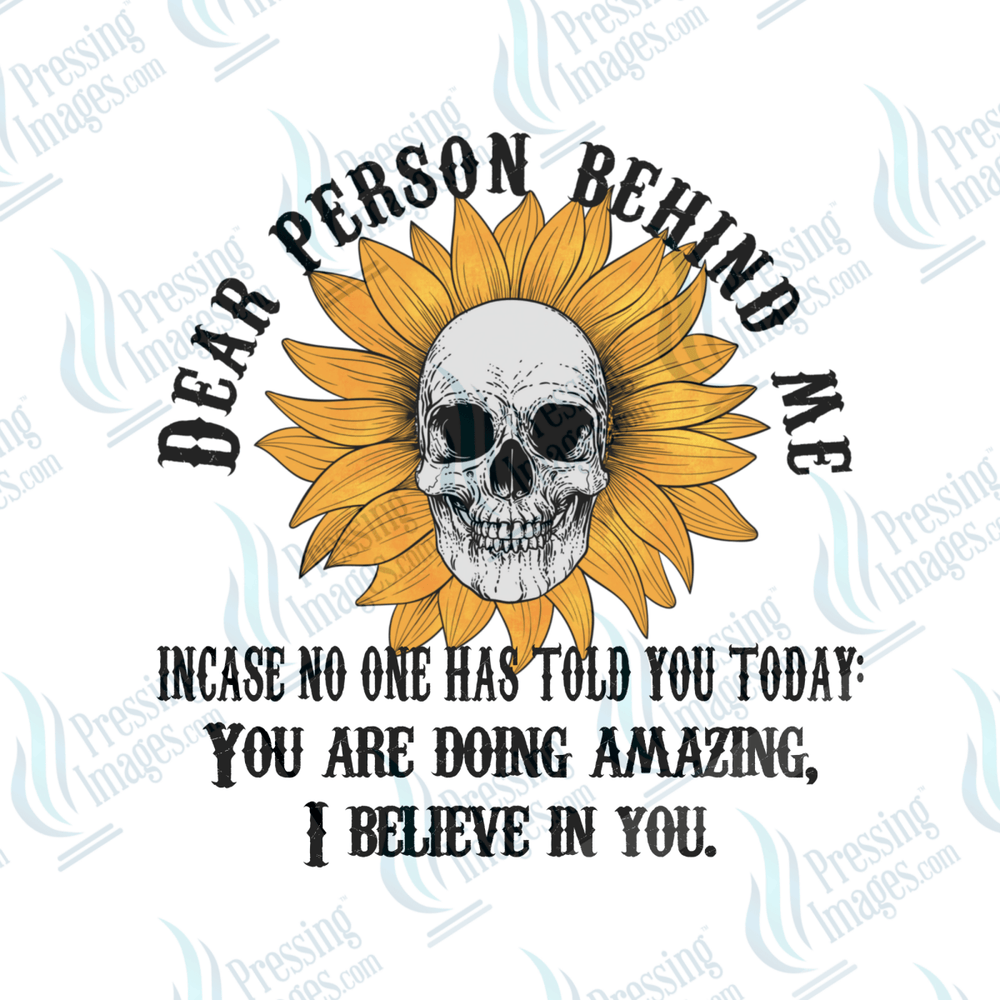 UVD 6477 Dear Person Behind Me - Pressing Images