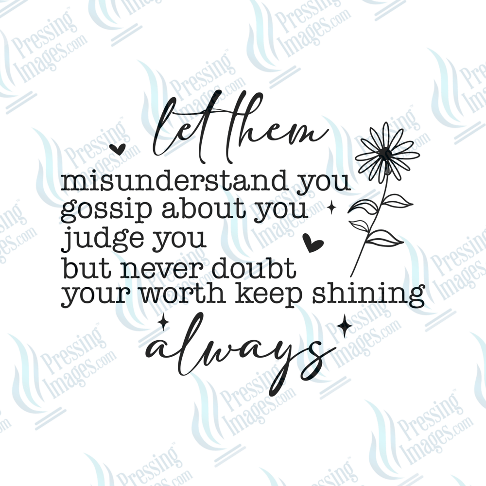 UVD 6488 Let Them - Pressing Images