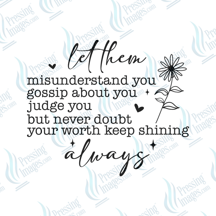 UVD 6488 Let Them - Pressing Images