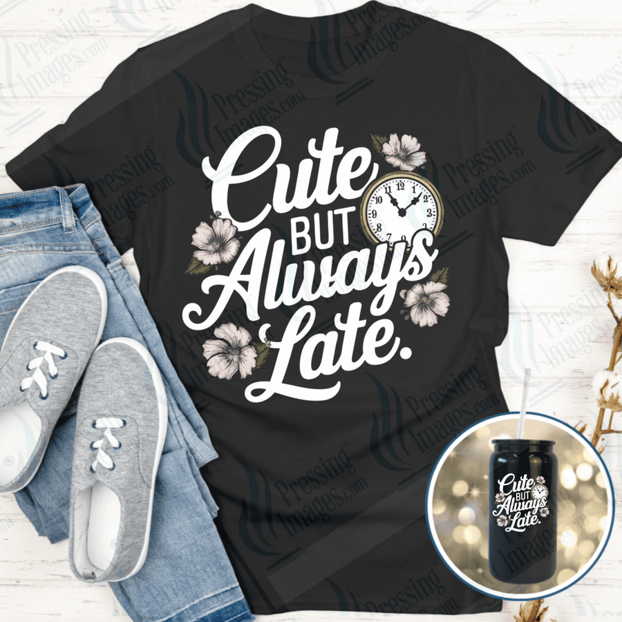 UVD 6489 Cute But Always Late - Pressing Images