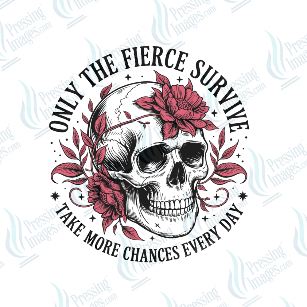 UVD 6492 Only The Fierce Survive - Pressing Images