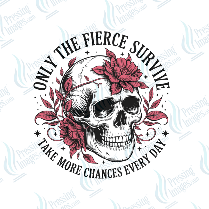 UVD 6492 Only The Fierce Survive - Pressing Images