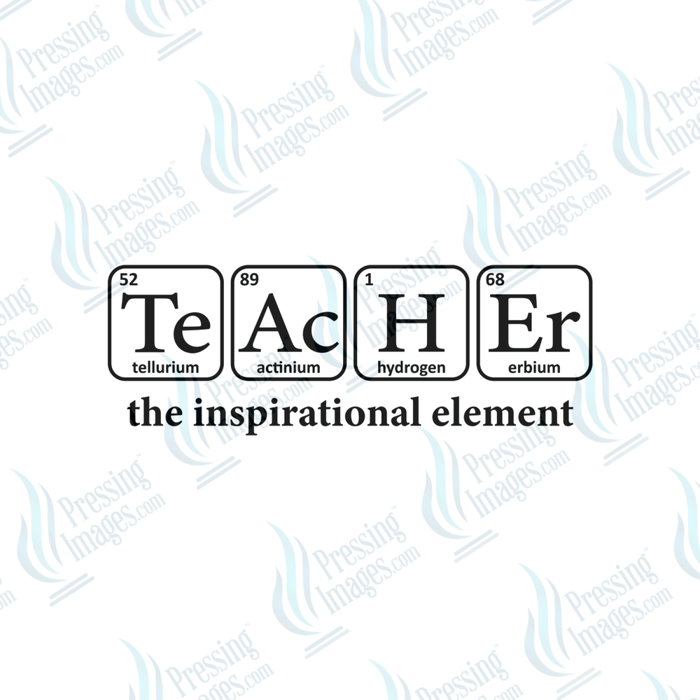 UVD 6501 Teacher The Inspirational Element - Pressing Images