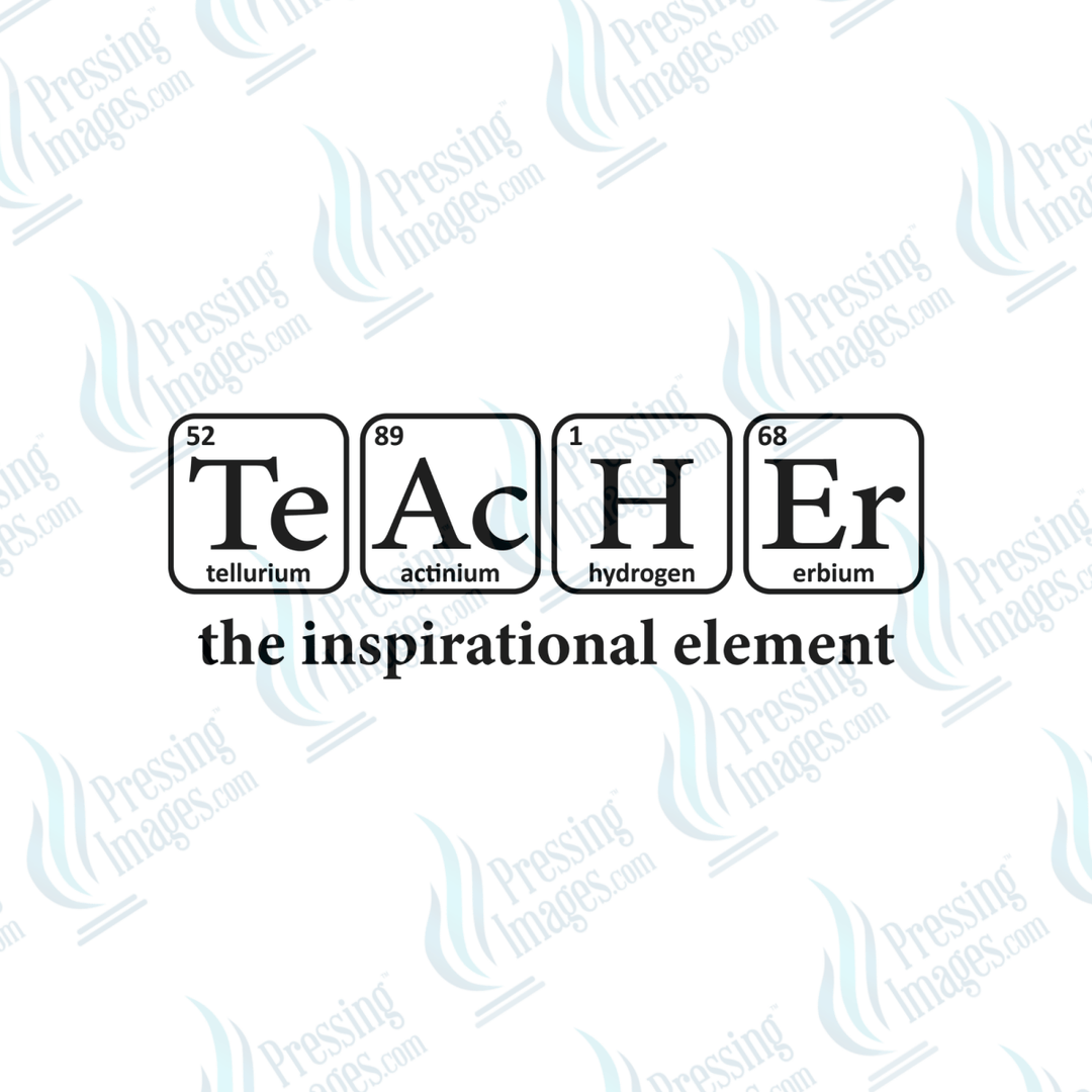 UVD 6501 Teacher The Inspirational Element - Pressing Images