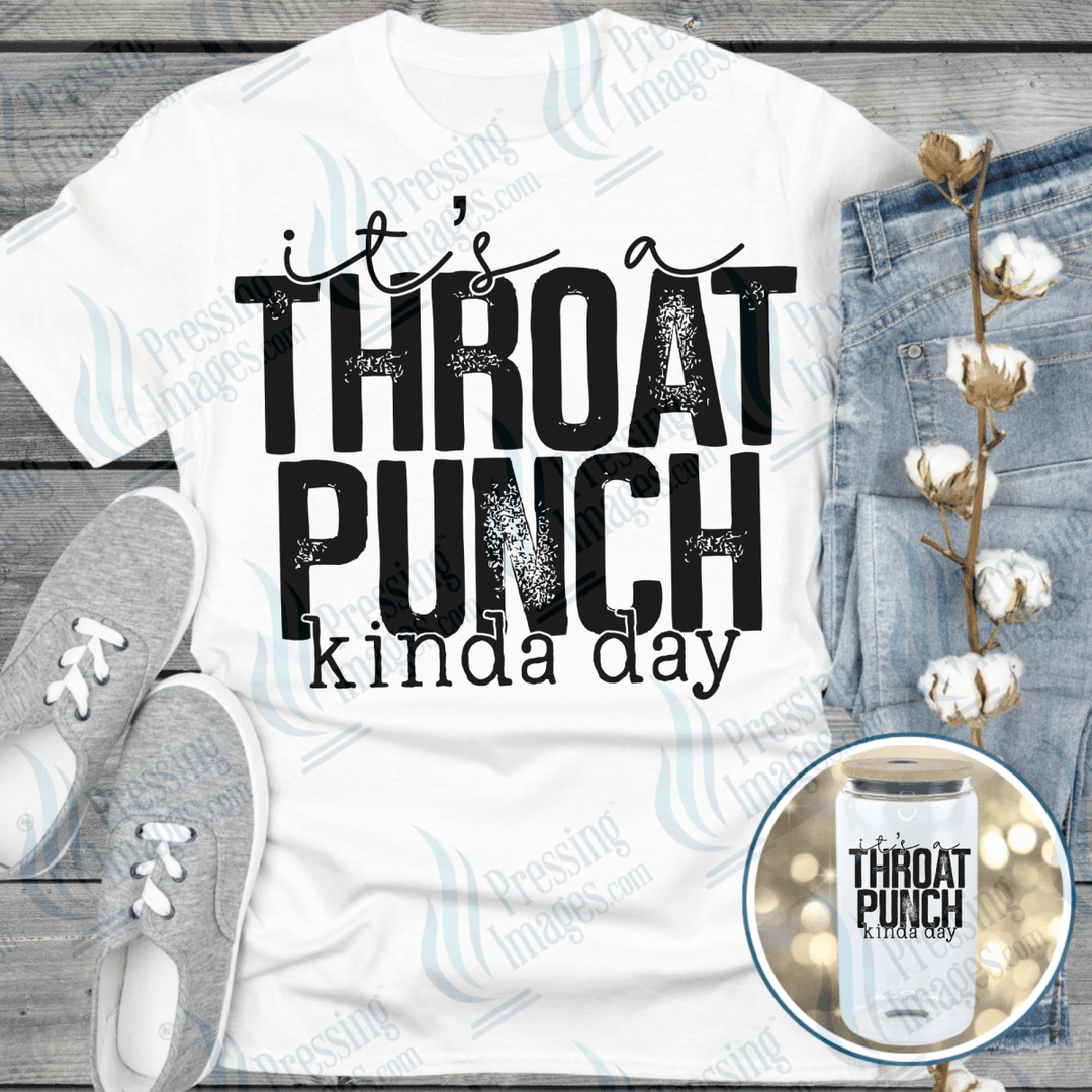 UVD 6502 Throat Punch Kinda Day - Pressing Images
