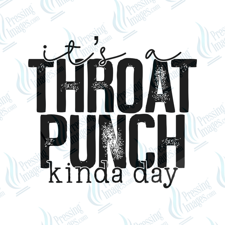 UVD 6502 Throat Punch Kinda Day - Pressing Images