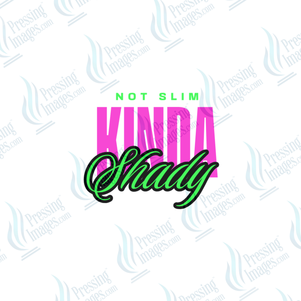 UVD 6525 Not Slim Kinda Shady - Pressing Images