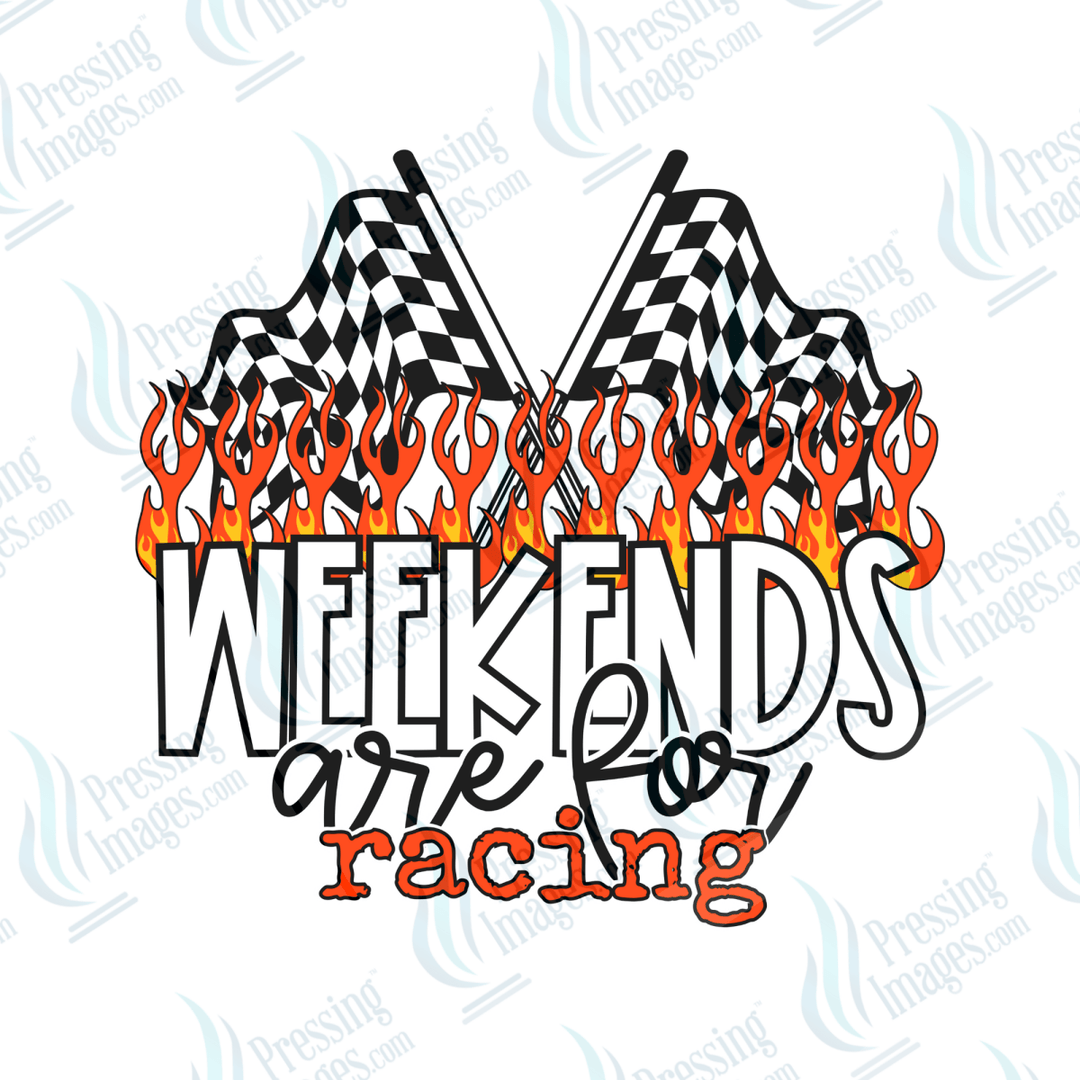 UVD 6540 Weekends Are For Racing - Pressing Images