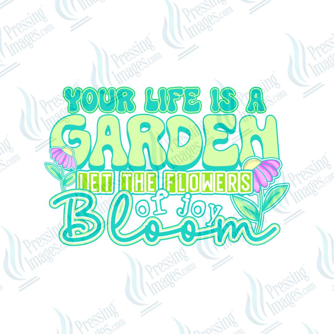 UVD 6541 Your Life Is A Garden - Pressing Images