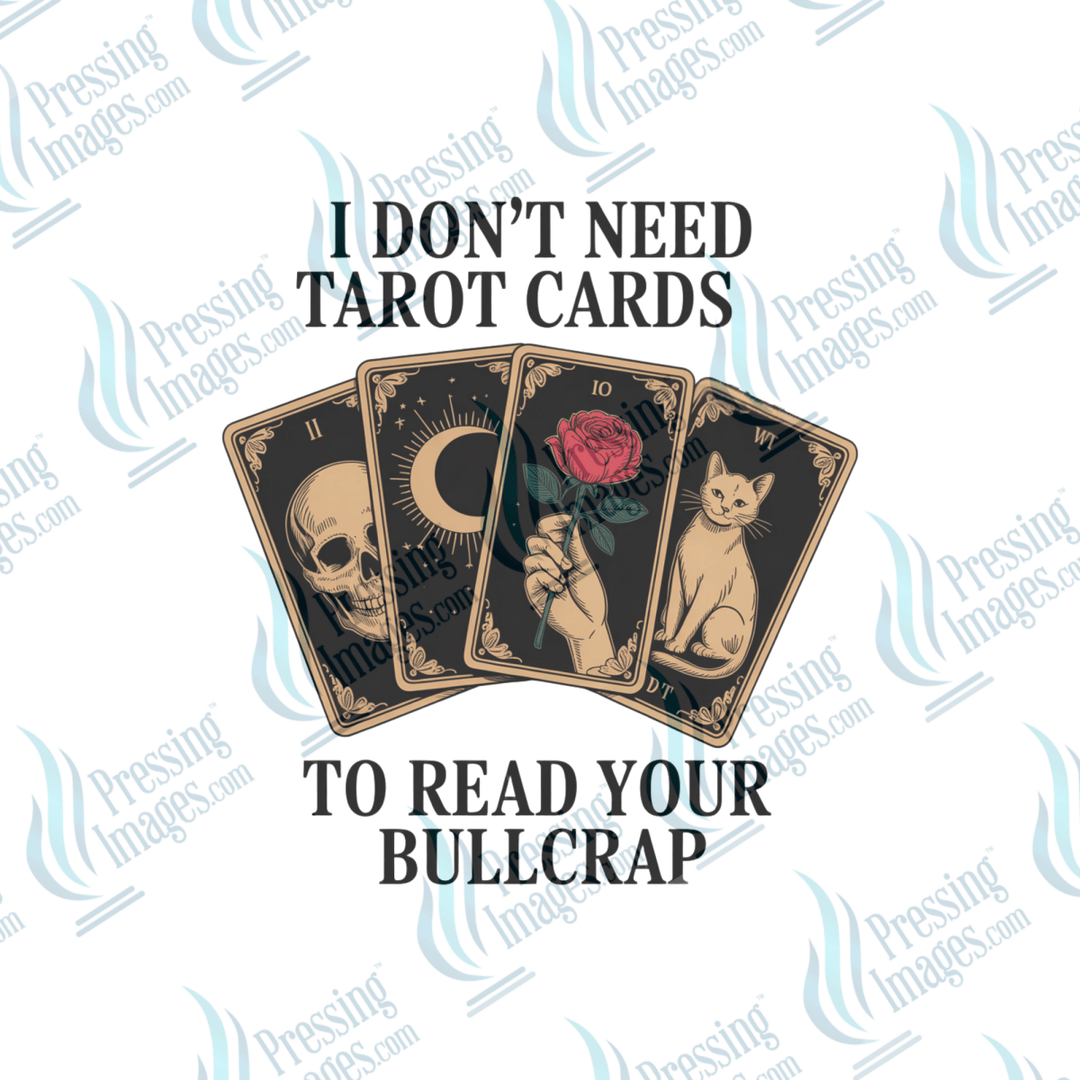UVD 6553 I Don't Need Tarot Cards - Pressing Images